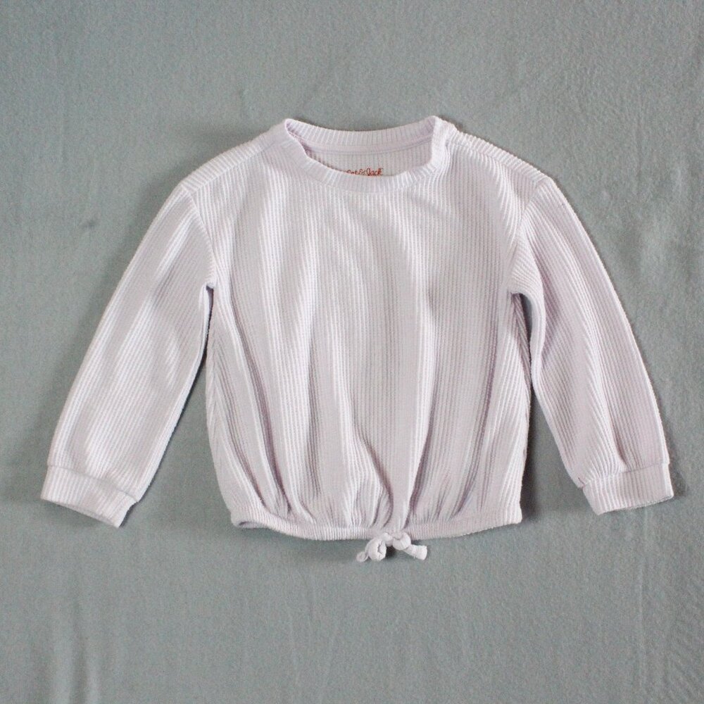 Cat & Jack Lavender Long Sleeve Girls Top Size 5T Good Condition
